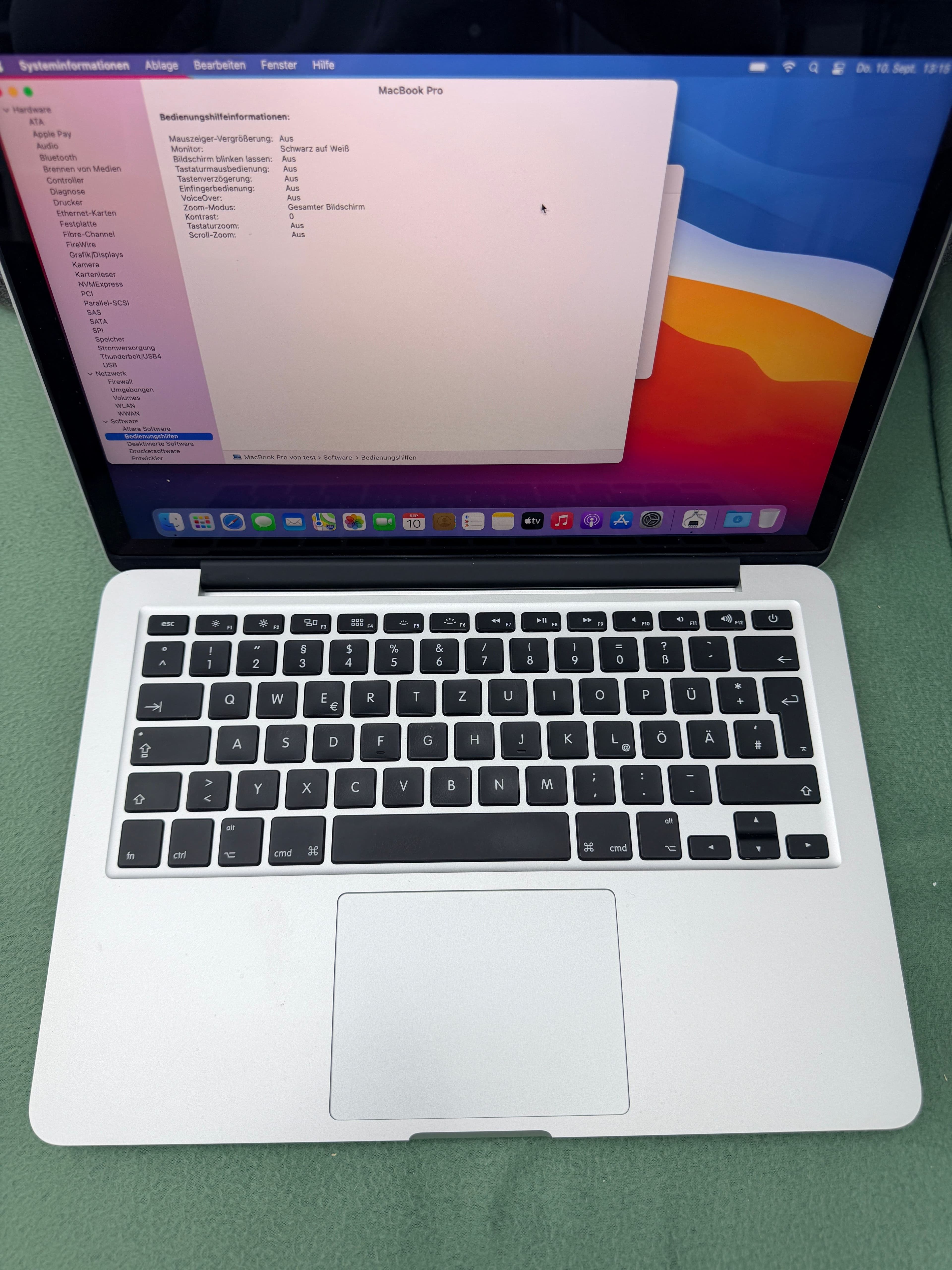 Macbook Pro 13" 13,3" Intel Core i5